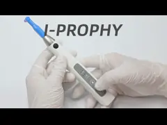 Беспроводная стоматологическая электрическая полировка зубов чистка и забеливание регулируемая скорость двигателя video