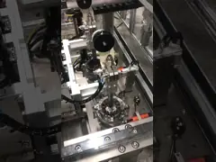 Производственная линия PLC Control Stator 20-30KW Игла тип Stator катушки обмотки машины video