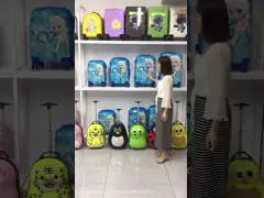 PP Милая мультфильмовая сумка, водонепроницаемые детские чемоданы для животных video