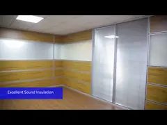 12 мм Офисная перегородка из МДФ video