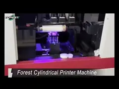 OEM вращающийся чернильный принтер УФ-принтер с печатной головкой G5I video