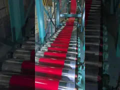 Электрическая заранее окрашенная стальная катушка 600-1250 мм Ширина сертифицированная SGS video