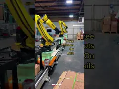 Сварочный аппарат электрической сварки оси автоматический CHD MIG 500 системы 6 сварочного манипулятора робота video