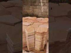 Размер плиток мозаики песчаника отделки стен водоустойчивый подгонянный video