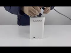 Портативный многофункциональный ингалятор водородного газа SPE 99,996% video