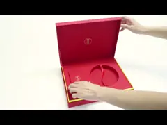 Magnetisches geschlossenes steifes kosmetisches Verpackenkasten-Papier für Förderung