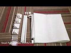 Ворота складчатости барьера лестницы для тканевого материала PVC собак универсального video