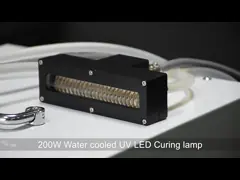 200W Water Cooled 365nm UV LED Lamp 395nm UV LED For UV Curing