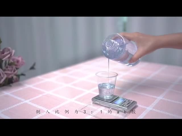 Crystal Clear Deep Pour Epoxy Resin 2:1 Resin Crafts With Vibrant Colors Bubble Free video