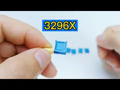 3296w 10k ohm 0,5 ватт стеклянная глазурь многоразовый вращающийся триммер потенциометры переменные резисторы video