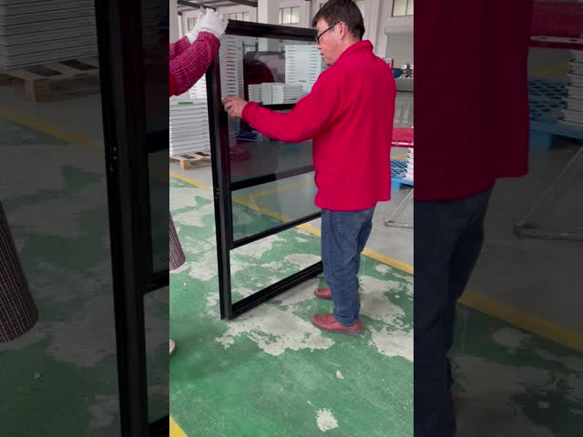 NFRC UPVC Single Hung Window Double Glazed Bay Window