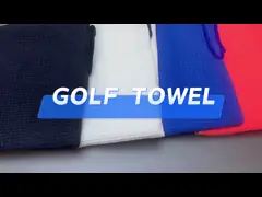 350 - 430 гсм Трансферная печать Вафля Гольф полотенце video