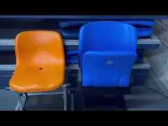 Naprawiono sportowe siedzenia stadionowe z ramionami Materiał PE HDPE