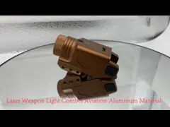 Электрофонарь видимости лазера оружия оружия видимость лазера пистолета 500 люменов сильная video