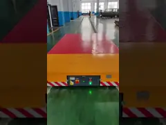 Тяжелые грузы тележки переноса Eco дружелюбные Trackless вагонетка переноса 5 тонн управляемая батареей video