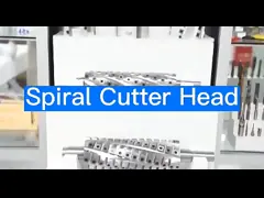 Светлый режа CNC Cutterhead спирали более плоский для деревянная плоской Jointer video