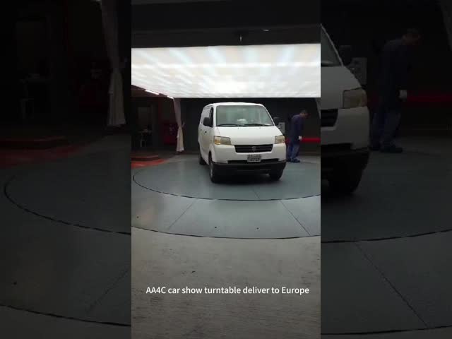 AA4C 3T 5M диаметр вращающийся автомобильный поворотник Автошоу поворотник автомобильная вращающаяся платформа с пандусом низкий профиль 185 мм видео