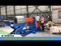 Industrial Hydraulic Decoiler Machine Motor Driving Uncoiler