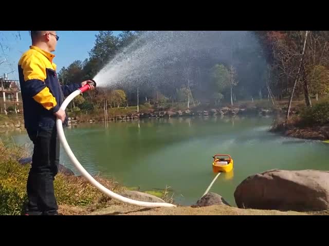 Mini bomba de água de gasolina de 4 tempos para irrigação