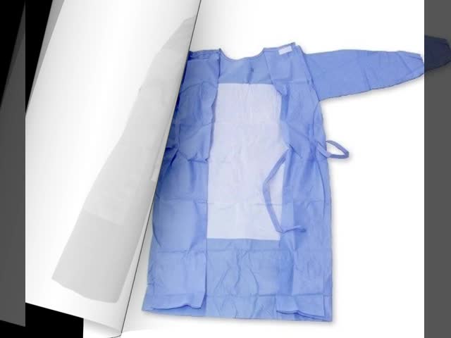 Disposable PP SMS Sterile Non Sterile Surgical Gown