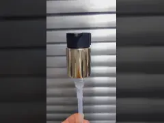 Leakage Proof Design Cosmetic Treatment Pumps Aluminium Body Free Samples  K702-1