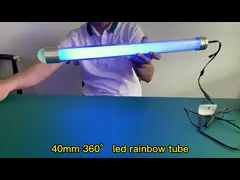 3D Milky White LED Pixel Tube , 720LM DMX Tube Light For Club