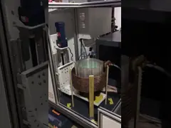 Быстрая нагревая промышленная машина подогревателя индукции для штуцера сокращения ротора мотора video