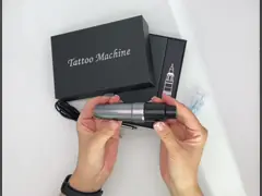 Aluminum Alloy Professional Tattoo Pen Machine Speed Adjustable Portable