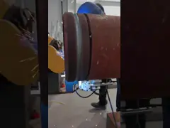 MIG / MAG Орбитальный сварочный трактор 150-3000 мм Большой OD трубы Авто сварка video
