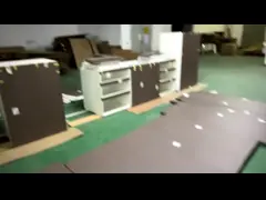 Настенный/самостоящий ванный шкаф с зеркалом video