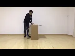 Выведенная из строя портативная складная электрическая кресло-коляска 100KG нагружает 6km/Hr с литий-ионным аккумулятором video