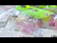 Упаковка плода пятна BOPP УЛЬТРАФИОЛЕТОВАЯ сухая кладет фруктовую лавку в мешки качества еды вверх по Resealable пластмассе video