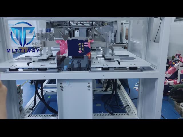 フルーツボックス カートン 折りたたみ 粘着 自動 トレイ 立て 機