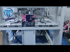 Fruit Box Carton Folding And Gluing Machine Automatic Tray Erecting Machine