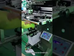 JST-R300 Screen Printer Printing Logo For Glass Bottle