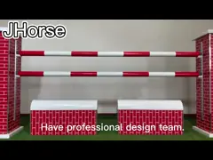 China JingHua High Quality Bamboo Horse Stables Stall with sliding door supplier