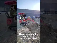 Residential Commercial 1.2 Tonne  Excavator Mini Crawler Digger Customized