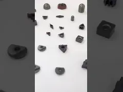 Карбид нержавеющей стали MC3/MC3+L подвергая механической обработке продевая нитку вставки нагревает сопротивление video