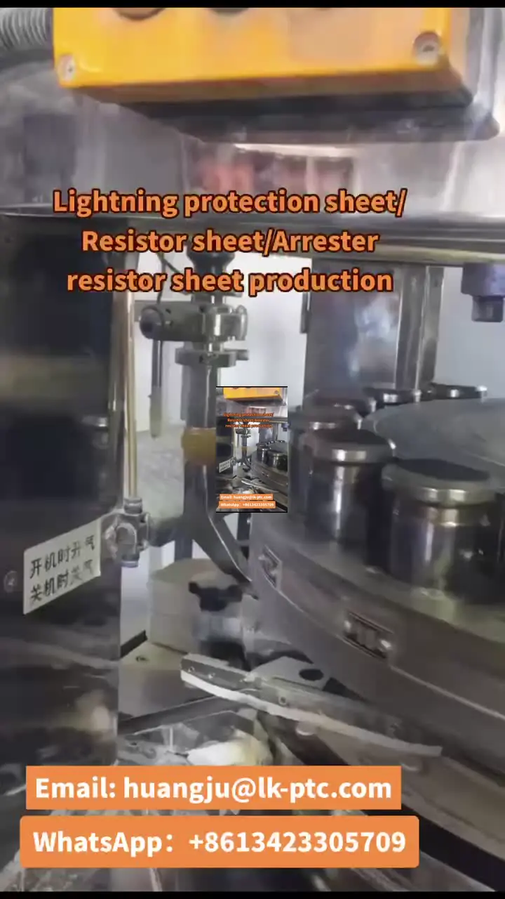 Резисторы оксида металла для защитников от перенапряжения 35 мм 42 мм 52 мм 240 ≈ 280 В/мм Одночипный постоянный ток с обратным напряжением video