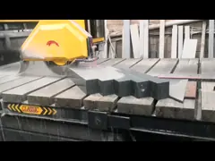 Precision Infrared Bridge Stone Cutting Machine with 15/18.5/22kw Motor video