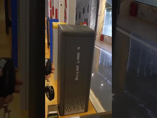 Управление переменной частотой Автоматические барьерные ворота Макс 200 Вт Мотор 24VDC Бесбрюшевый мотор видео