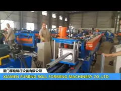 Precise C Purlin Roll Former PLC Control Purlin Roll Forming Line