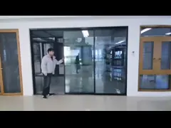 2024 Изолированные высокоскоростные двери Upvc PVC Сдвижные двери OEM video