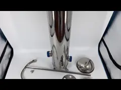 корпус фильтра из нержавеющей стали бактерии Удалённый очиститель воды фильтр, оборудованный 10 микронным фильтровым картриджем/пакетом video