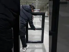 90mm Tilt Double Aluminum Hung Window 36x46 Custom