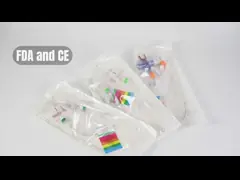 40 см встроенный одноразовый катетр для всасывания 72h для коннекторного вентилятора video