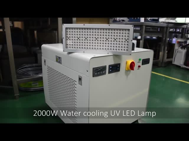 Water Cooled UV LED Curing Lamp 2000W UV LED 365nm 385nm 395nm 405nm