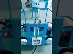 Высокотемпературная линия штранг-прессования проволки быстрого кипячения силиконовой резины 380V 2.2kw video