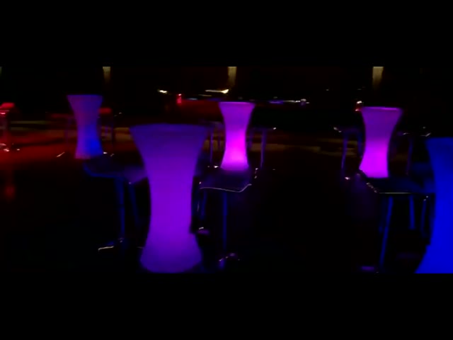 カスタマイズされたLEDライト コクテルテーブル ライト 再充電可能