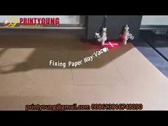 Автоматический редуктор и стойка цифровой бумажной коробки выборка режущая машина 380В video